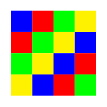 Einfaches pxpic Pixel Bild mit color-list.
